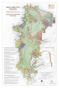NEW MAP! Geologic History of Soils in the Willamette Valley